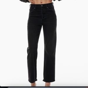 Aritzia Denim Forum the Arlo Hi-Rise Straight Jean